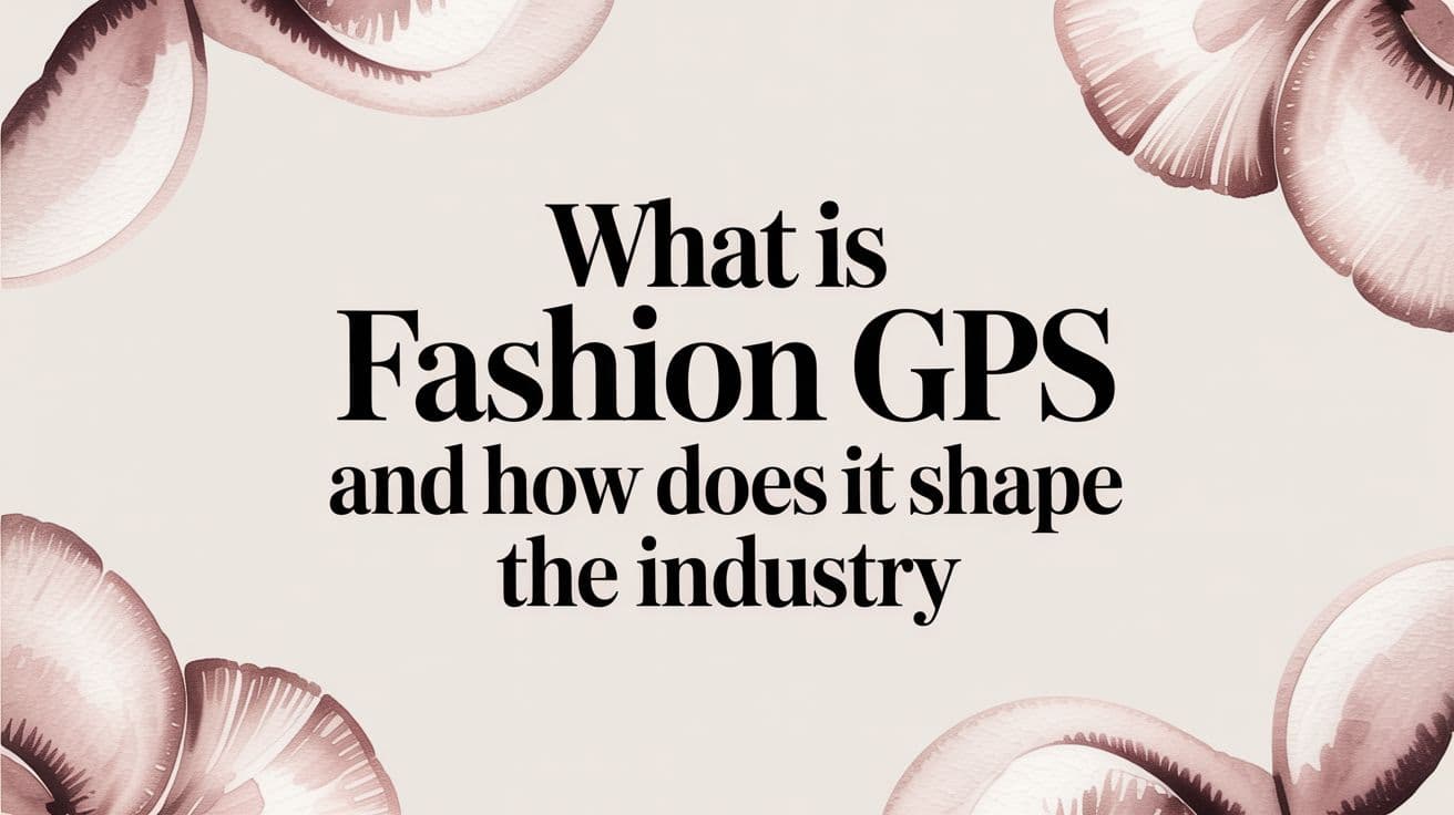 What Is Fashion GPS And How Does It Shape The Industry