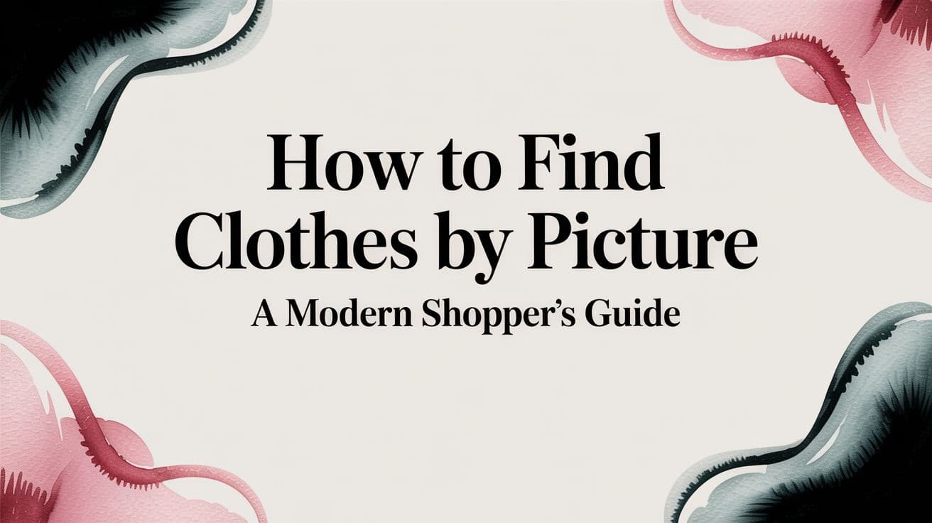 How to Find Clothes by Picture A Modern Shopper's Guide