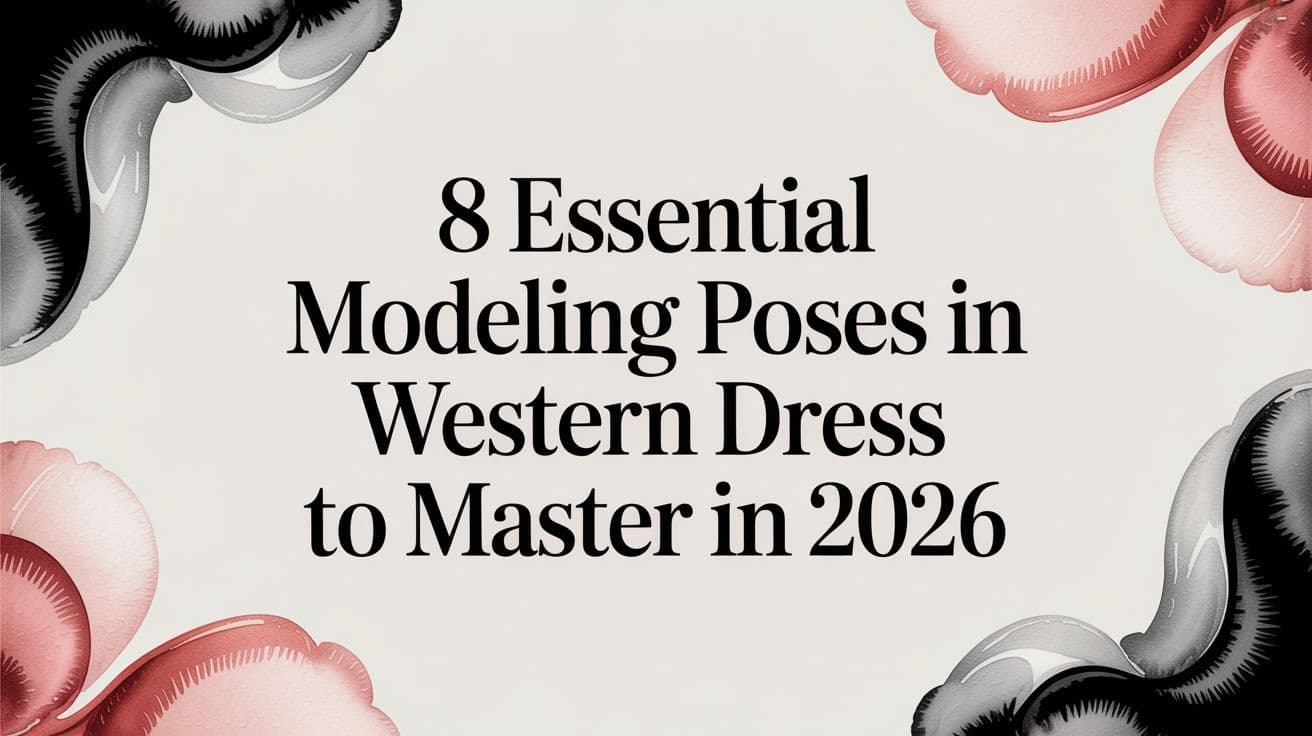 8 Essential Modeling Poses in Western Dress to Master in 2026
